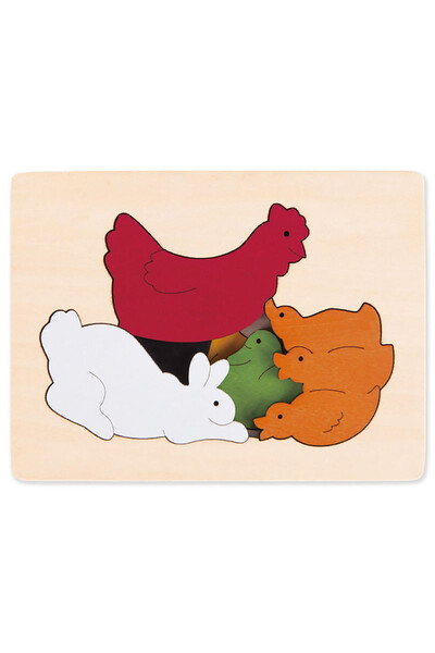 Chickens and Friends Puzzle