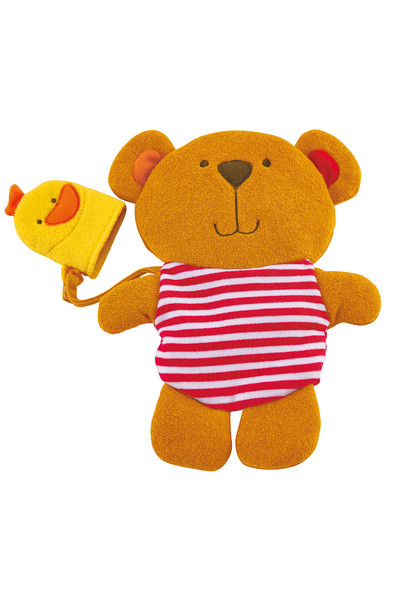 Little Splashers Teddy and Duck Bath Mitt Set