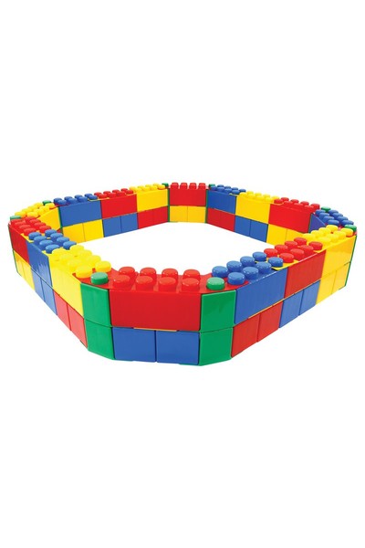 Sandpit with Building Bricks