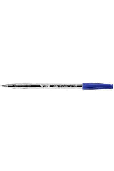 Artline Smoove Ballpoint Pens - 1.0mm Ball (Pack of 12): Blue