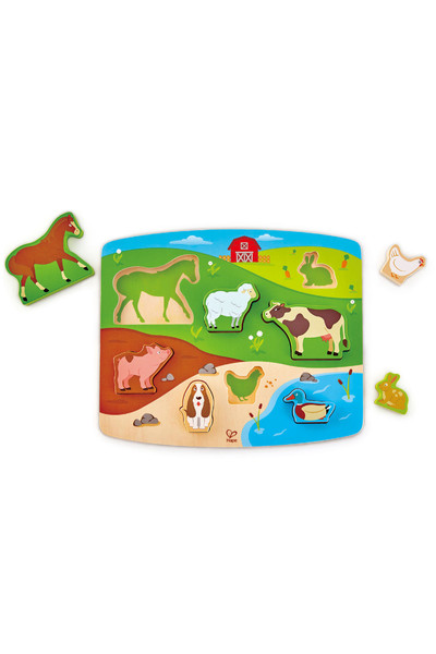 Farm Animal Puzzle & Play