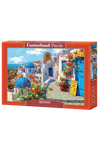 2000 Piece Puzzle - Spring in Santorini