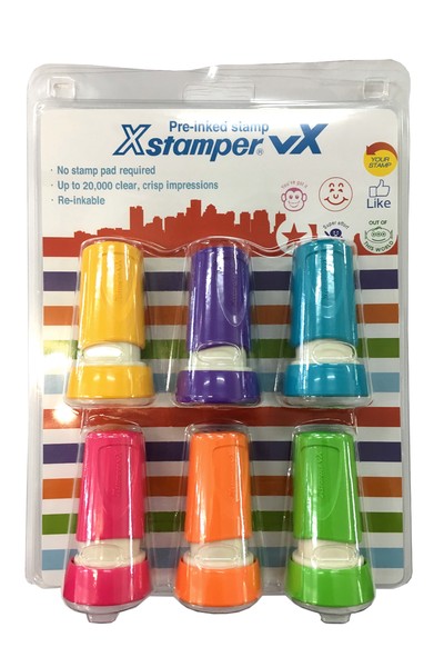 Xstamper - Merit Stamps (Pack of 6)
