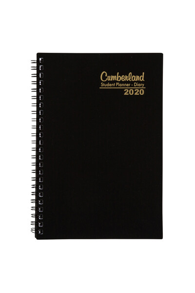Cumberland A5 Student Planner Diary 2020 - Week to View