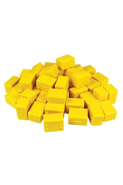 Weight Plastic - 20g Yellow