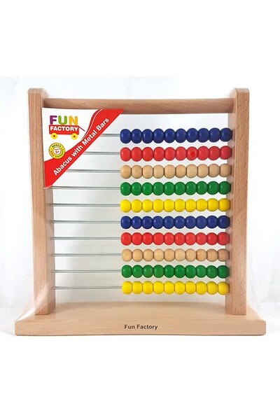 Abacus with Metal Bars