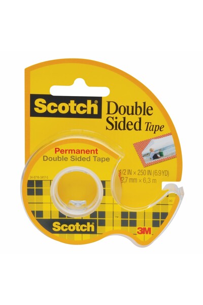 Scotch Double Sided Tape 136p (12.7mmx6.3m) - Box of 12