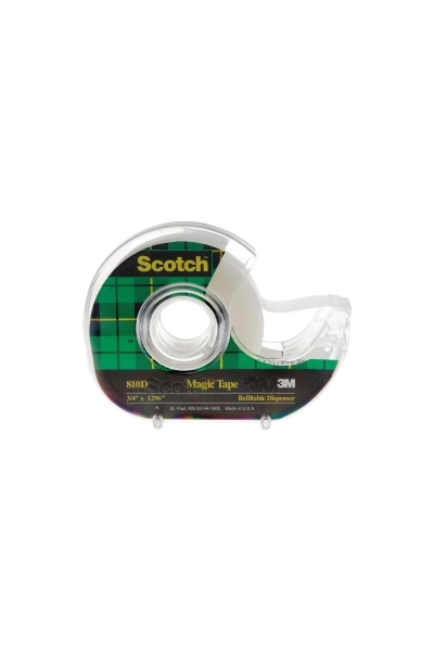 Scotch Magic Tape 810 (19mmx33m) - Pack of 6