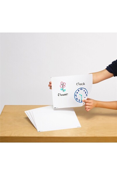 Blank Dry Erase Boards - Pack of 30