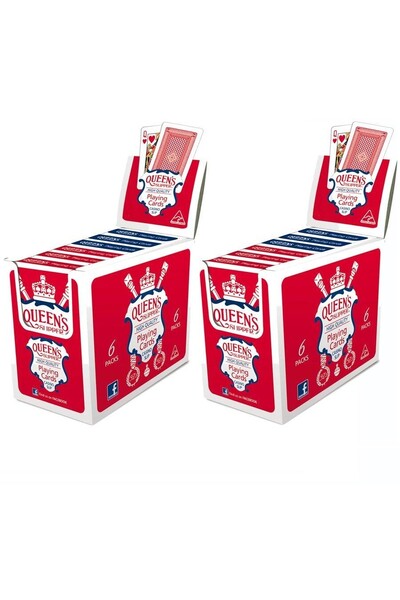 Queen's Slipper Playing Cards - Box of 12