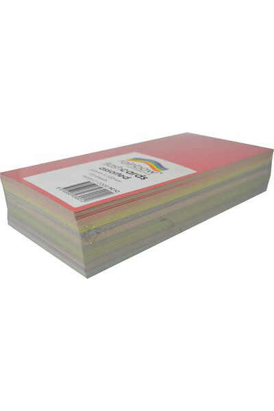 Rainbow Flashcard Assorted - 100 Sheets