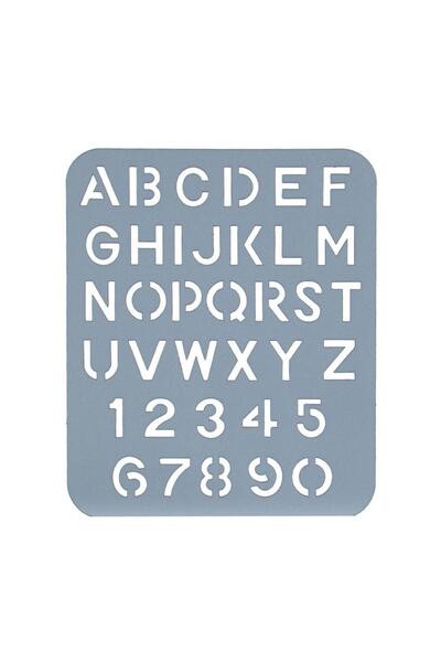 Lettering Guide Stencil - 25mm