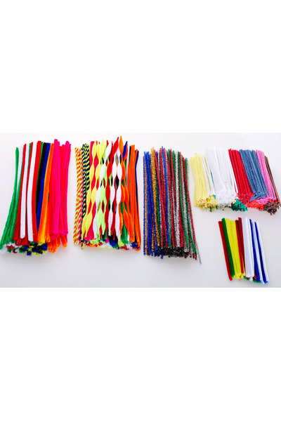 Chenille Pipe Cleaners Mix - 30cm: Pack of 200