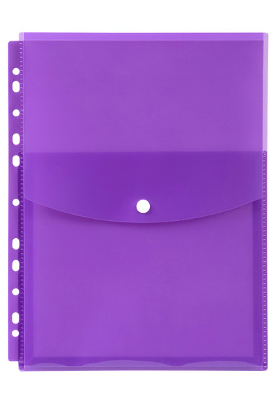 Marbig Top Opening Binder Pocket A4 - Purple 