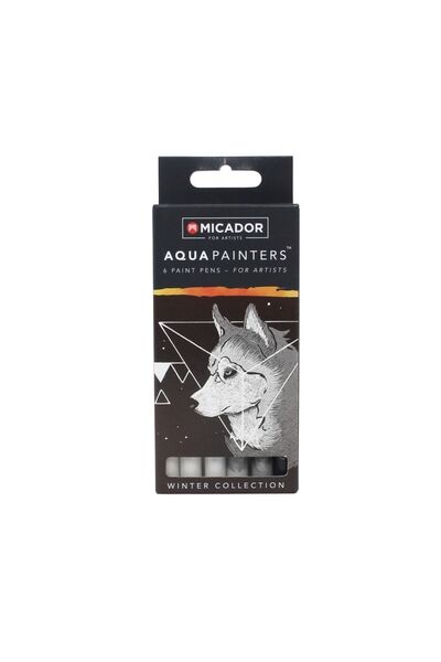 Aquapainters - 6 Paint Pens: Winter Collection