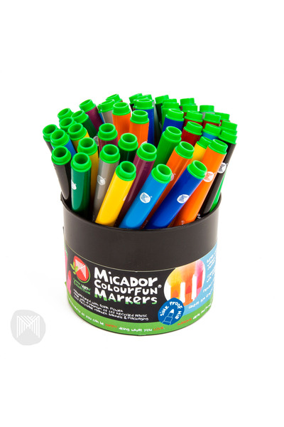 Micador Colourfun Markers - Tub of 48