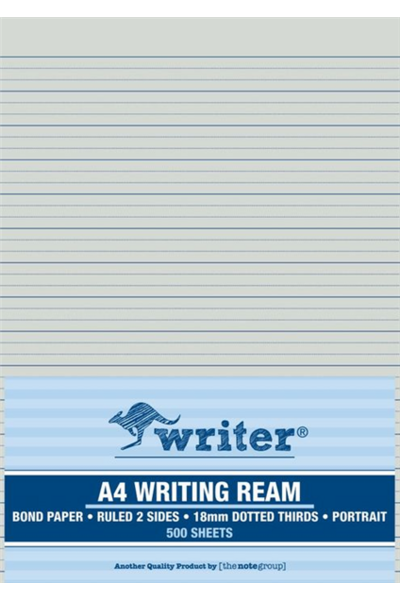 Bond Paper - 18mm Dotted Thirds (Ream)