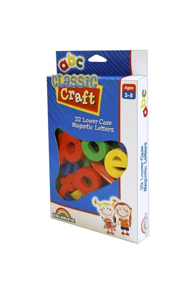 Magnetic Letters - Lowercase (Pack of 32)