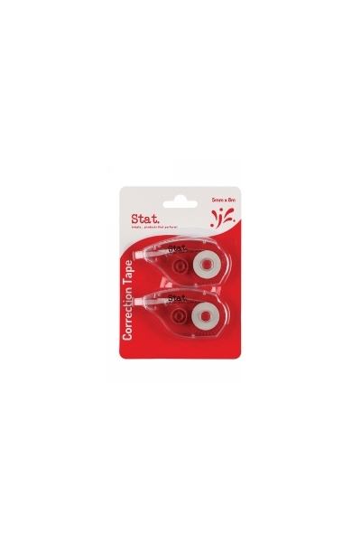 Correction Tape: 5mmx8m (Pack of 2)