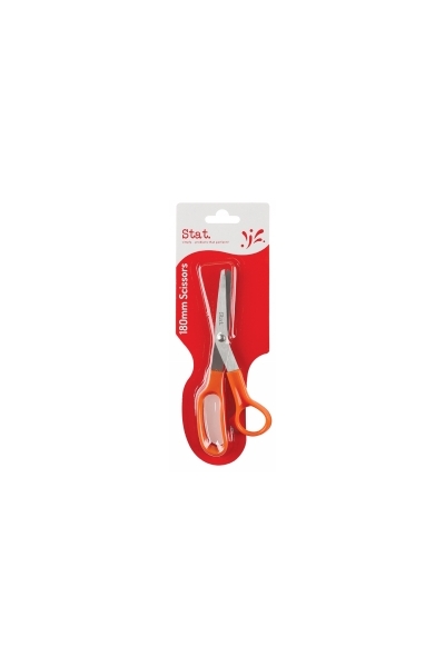 Stat Scissors - 180mm (Orange Grip)