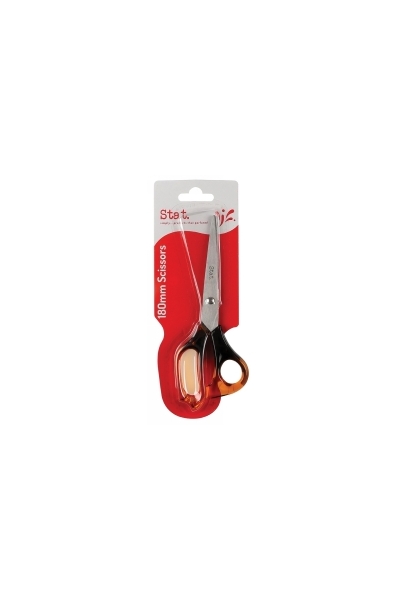 Stat Scissors - 180mm (Tortoise Grip)