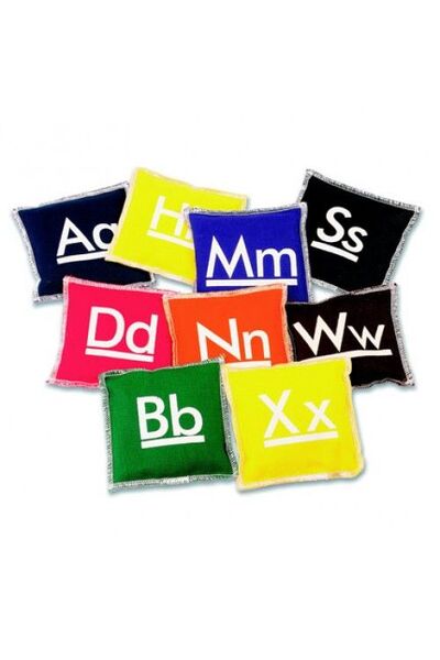 Alphabet Bean Bag Set