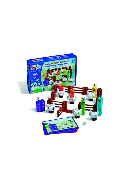 MathLink® Cubes Activity Set Numberblocks® Sheep Farm