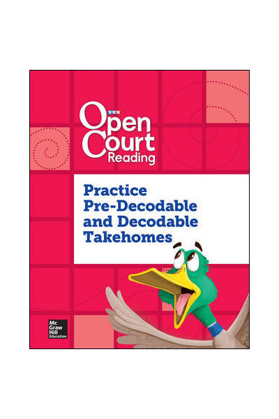 Open Court Reading: Practice Pre-Decodable & Decodable Takehome Reader - Grade K (4 Colour)