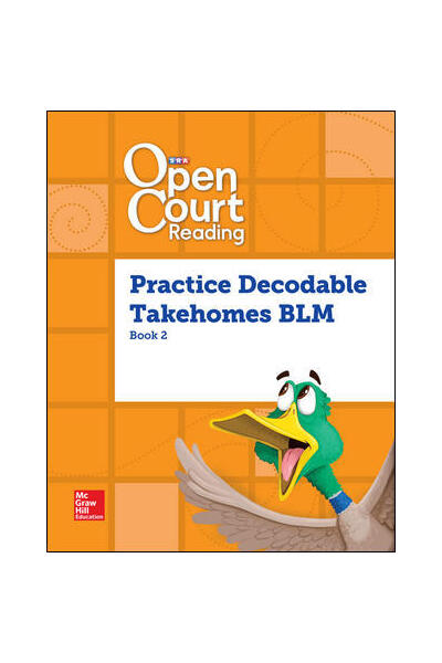 Open Court Reading: Practice Decodable Readers Book 2 - Grade 1 (Blackline Master)