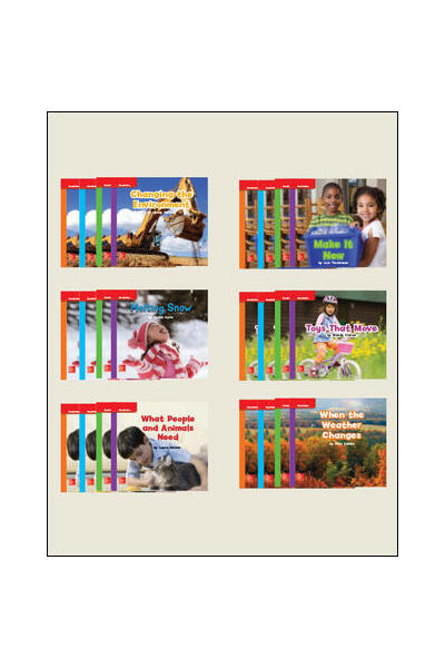 Inspire Science: Levelled Reader Class Set - Grade K (6 Each)