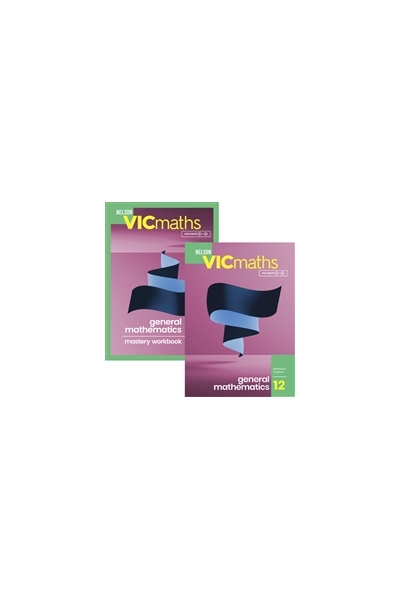 Nelson VicMaths 12 GENERAL SB WB Value Pack with Nelson MindTap 15 Months