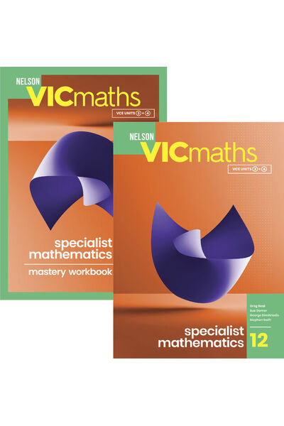 Nelson VicMaths 12 Specialist Mathematics - Student Book and Workbook Value Pack