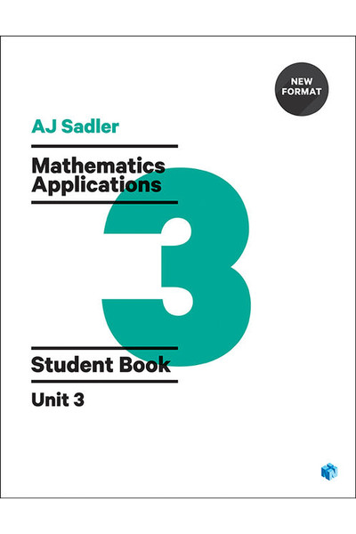 Sadler Mathematics Applications for WA - Unit 3: Student Book (Print & Digital)