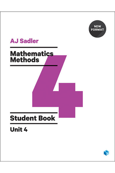 Sadler Mathematics Methods for WA - Unit 4: Student Book (Print & Digital)