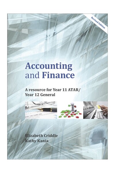 Accounting and Finance: A Resource for Year 11 ATAR and Year 12 General