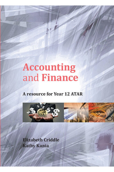 Accounting and Finance: A Resource for Year 12 ATAR