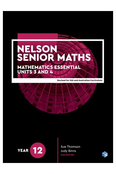 Nelson Senior Maths 12 Mathematics Essential - Student Book with NelsonNetBook Access Code