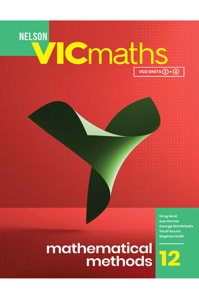 Nelson VICmaths 12 Mathematical Methods Student Book