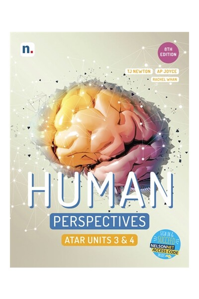 Human Perspectives ATAR Units 3 & 4 Student Book with 1 x 26 month NelsonNetBook access code