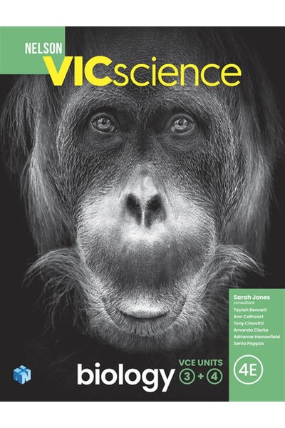 VICscience Biology: Units 3 & 4 - Student Book with 26 month NelsonNetBook access code (Print & Digital)