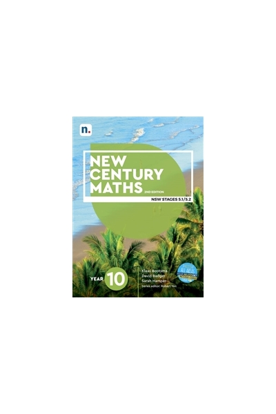 New Century Maths 10 - NSW Stages 5.1/5.2 (Student Book with 26 month NelsonNetBook access code)