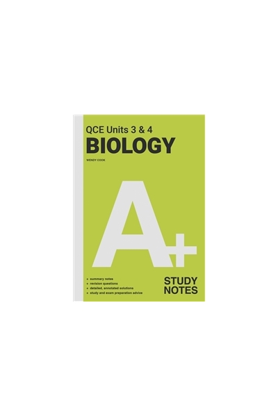 A+ Biology for QCE - Units 3 & 4: Study Notes
