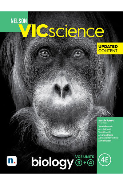 Nelson VicScience Biology VCE Units 3 &4 Student Book 4th Edition