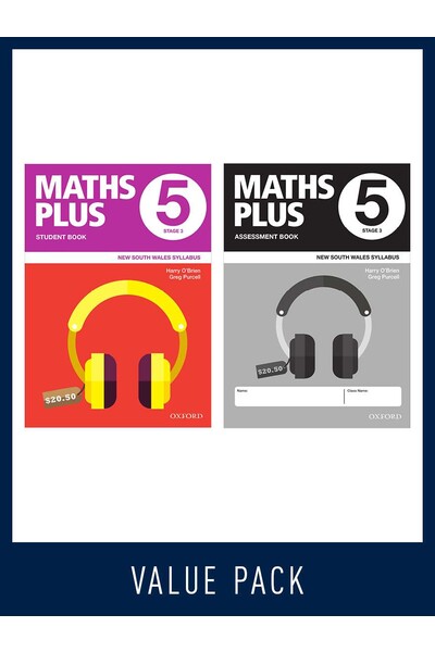 Maths Plus NSW Edition - Student and Assessment Book Value Pack: Year 5 