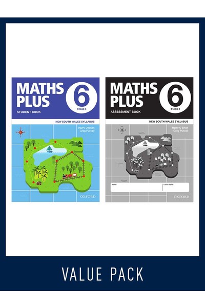 Maths Plus NSW Edition - Student and Assessment Book Value Pack: Year 6