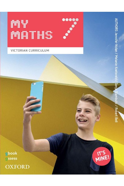 Oxford MyMaths VIC Curriculum - Year 7: Student Book + obook/assess (Print & Digital)