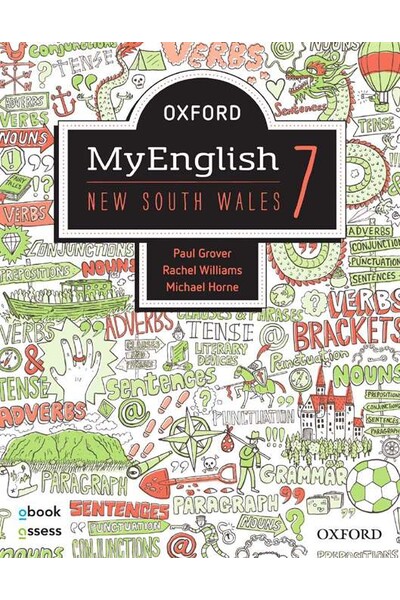 Oxford MyEnglish 7 NSW - Student book + obook assess (Print & Digital)