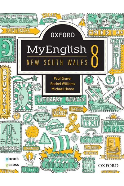 Oxford MyEnglish 8 NSW - Student book + obook assess (Print & Digital)