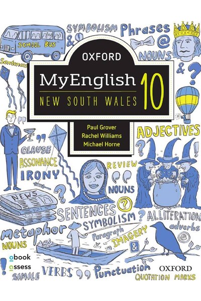 Oxford MyEnglish 10 NSW - Student book + obook assess (Print & Digital)
