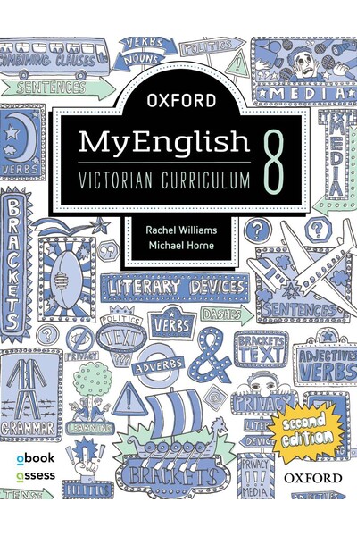 Oxford MyEnglish VIC Curriculum - Year 8 (Second Edition): Student Book + obook/assess (Print & Digital)